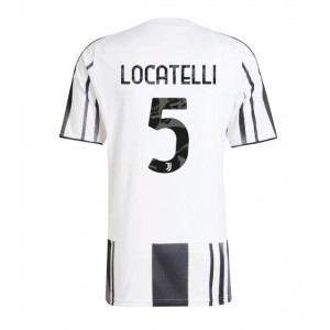 Juventus Manuel Locatelli #5 Jalkapallovaatteet Kotipaita 2025-26 Lyhythihainen